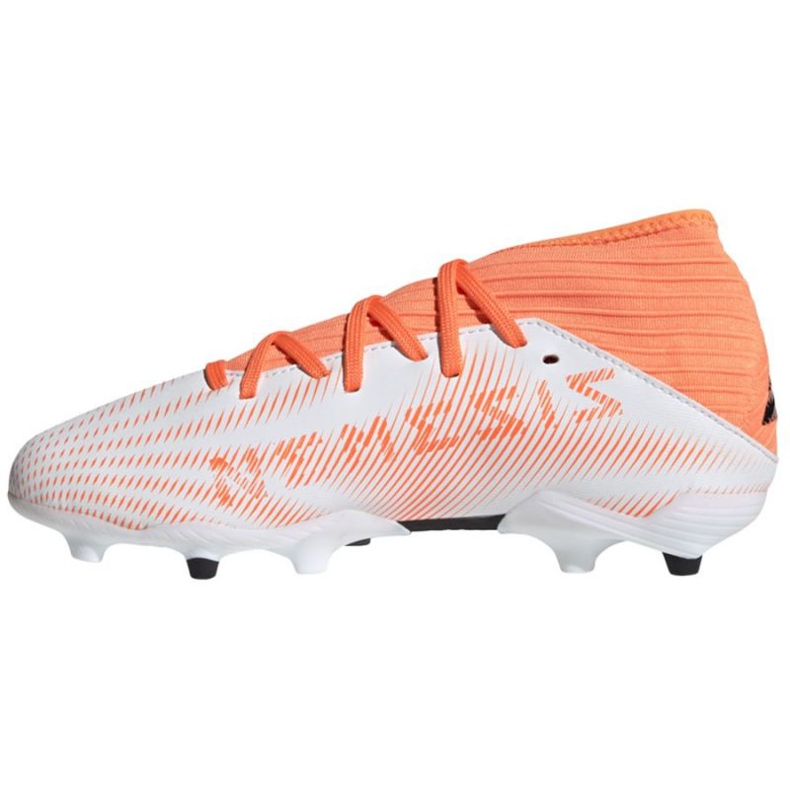 Chaussures de football Adidas Nemeziz.3 Fg Jr FW7356 multicolore blanche 1