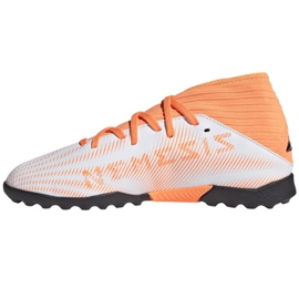 Chaussures de football Adidas Nemeziz.3 Tf Jr FW7361 multicolore blanc 1