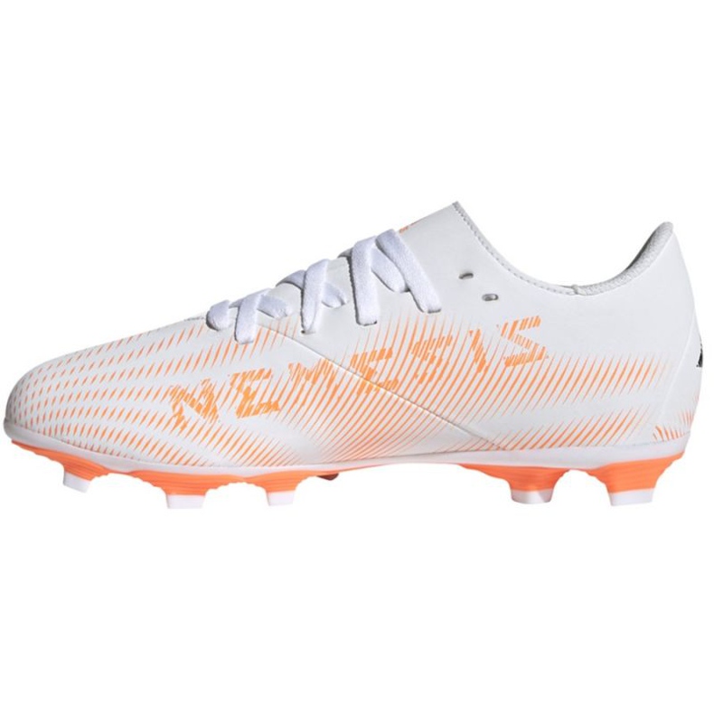 Chaussures de football Adidas Nemeziz.4 FxG Jr FW7363 multicolore blanc 1