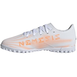 Chaussures de football Adidas Nemeziz.4 Tf Jr FW7359 multicolore blanc 1