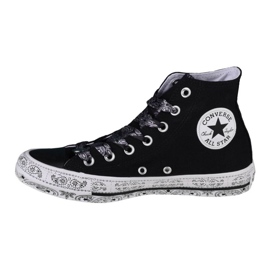 Chaussures Converse X Miley Cyrus Chuck Taylor Hi All Star 162234C noir 1