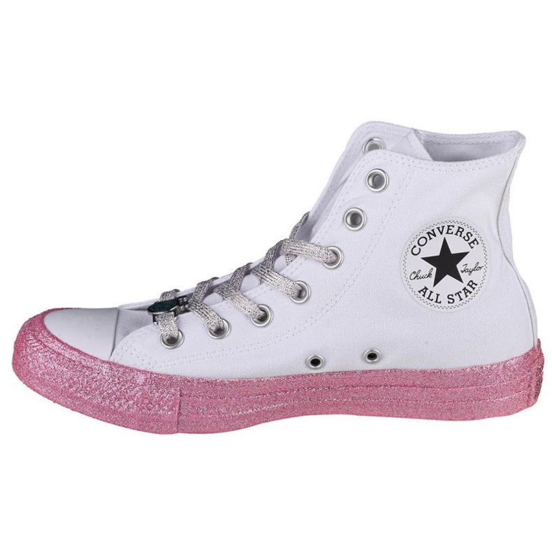 Converse X Miley Cyrus Chuck Taylor Hi All Star W 162239C blanc 1