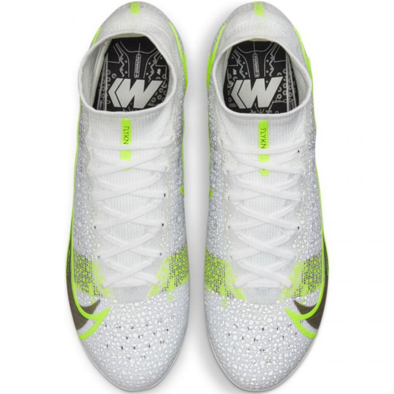 Nike Mercurial Superfly 8 Elite Fg M CV0958 107 chaussures de football multicolore blanc 1
