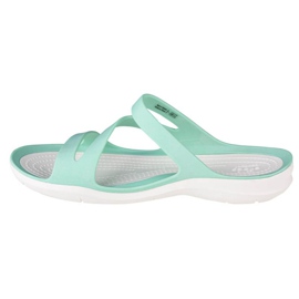 Sandales Crocs W Swiftwater 203998-3U3 bleu 1