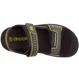 Sandales Kappa Paxos K 260864K 1133 le noir le noir 1