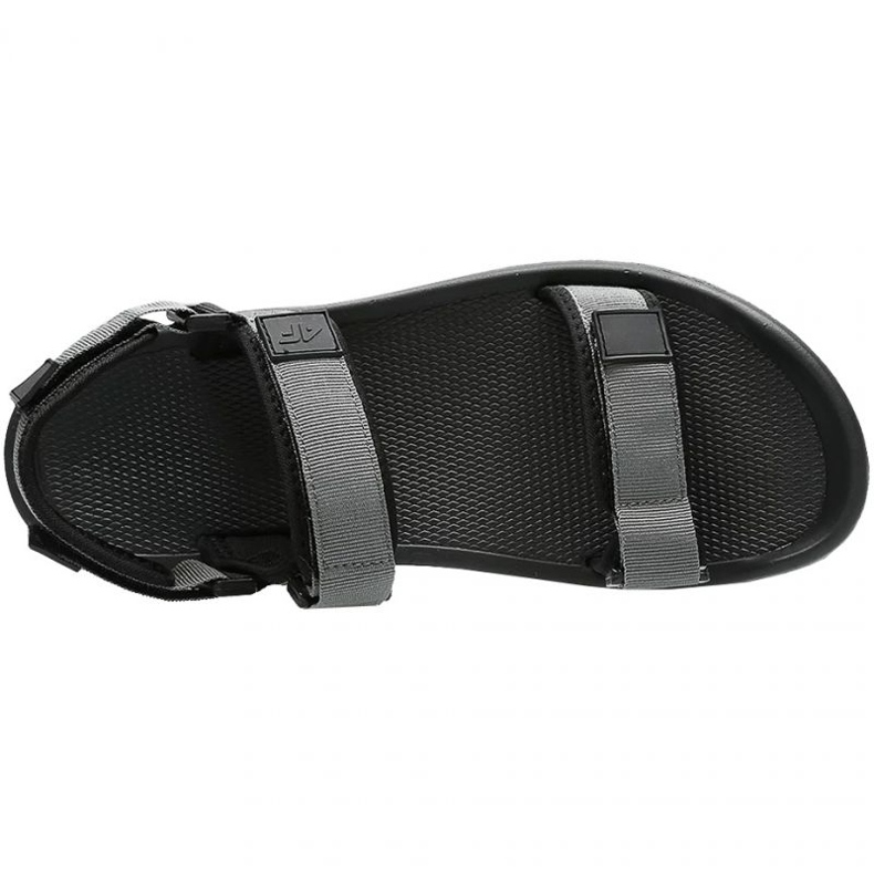 Sandales 4F H4L21 M SAM001 25S noir gris 1