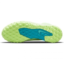 Nike Phantom Gt Academy Df Tf Jr CW6695 303 chaussures de football multicolore vert 2