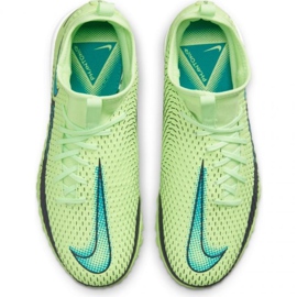 Nike Phantom Gt Academy Df Tf Jr CW6695 303 chaussures de football multicolore vert 4