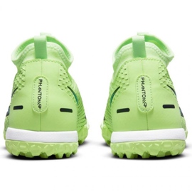 Nike Phantom Gt Academy Df Tf Jr CW6695 303 chaussures de football multicolore vert 5