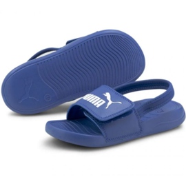 Sandales Puma Popcat 20 Backstrap Jr 380555 06 bleu 3