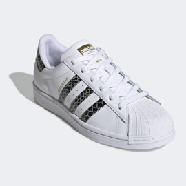 Chaussures Adidas Originals Superstar Snakeskin W FV3294 blanche 1 Chaussures Adidas Originals Superstar Snakeskin W FV3294 blanche 1