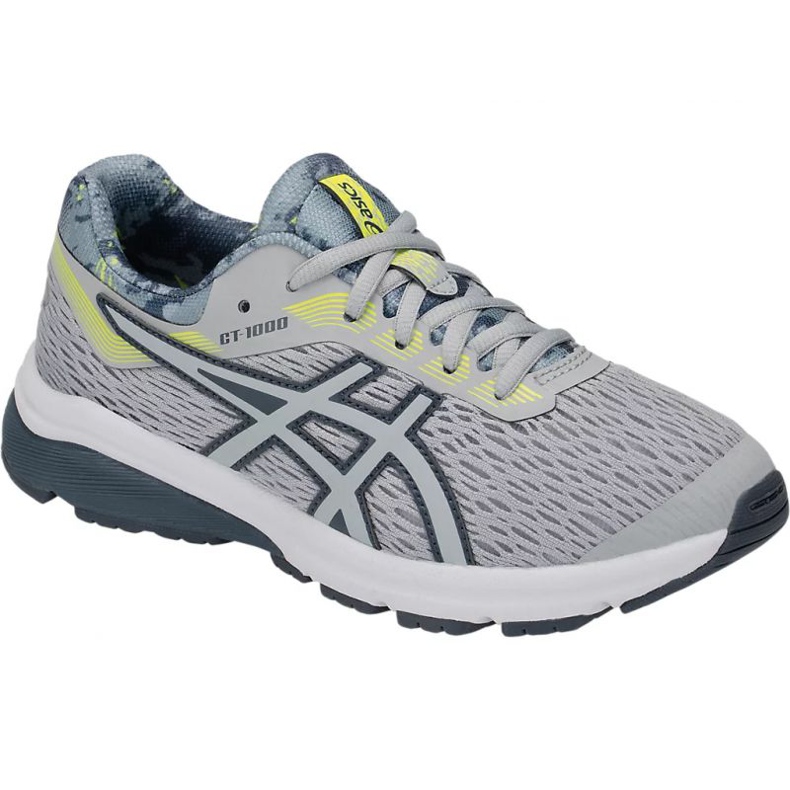 Asics GT-1000 7 Gs Sp Jr 1014A038-020 noir gris jaune 1