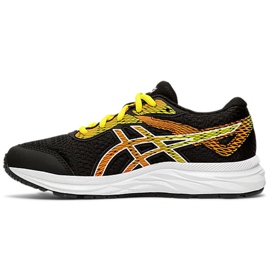 Asics Gel-Excite 6 Gs Jr 1014A079-003 le noir orange jaune 2