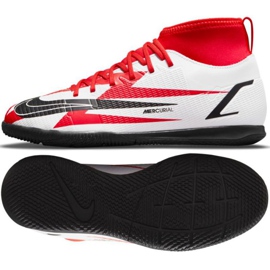 Nike Mercurial Superfly 8 Club CR7 Ic Jr DB0930 600 chaussures de football multicolore blanche 1