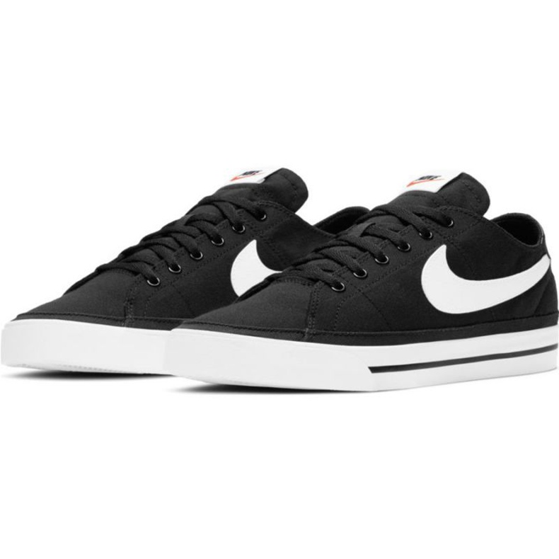 Nike Court Legacy Toile M CW6539 002 le noir 1 Nike Court Legacy Toile M CW6539 002 le noir 1