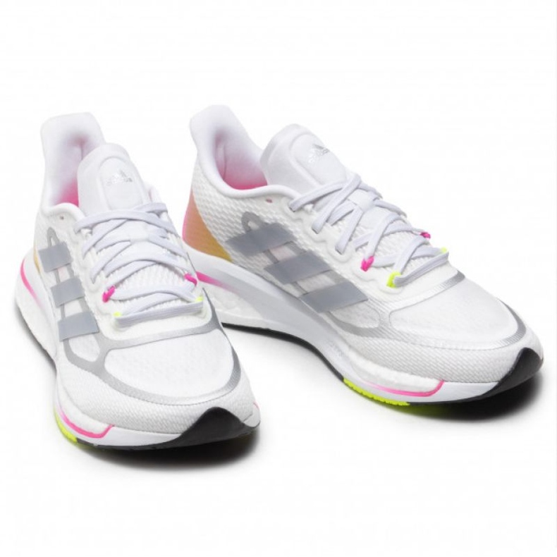 Chaussures Adidas Supernova + W FX6700 blanche 1