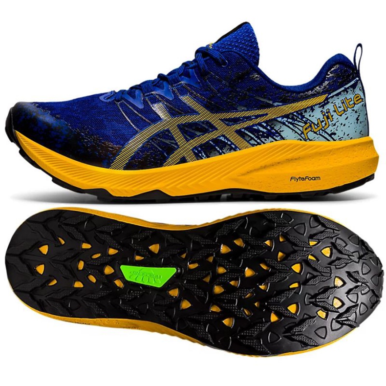 Asics Fuji Lite 2 M 1011B209 400 chaussures de course bleu 1