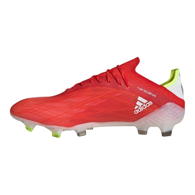 Chaussures Adidas X Speedflow.1 Fg M FY6870 rouge oranges et rouges 1