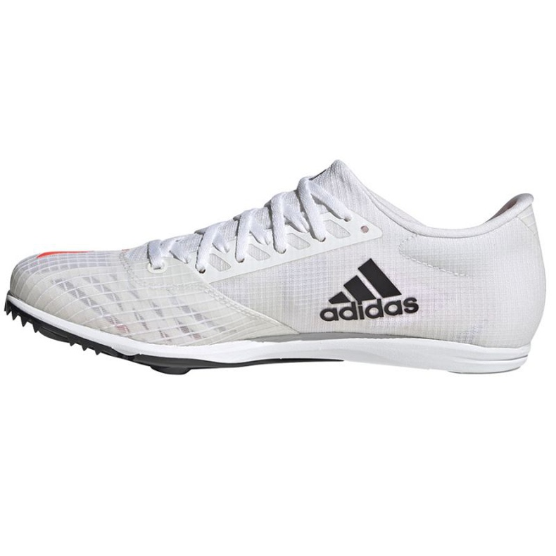 Adidas Distancestar W FY4095 crampons de course blanc 1