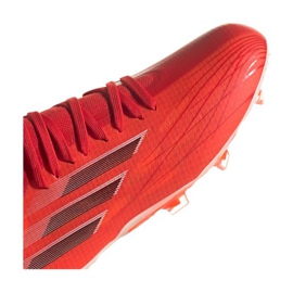 Chaussures de foot Adidas X Speedflow.1 Fg Jr FY3284 rouge oranges et rouges 5