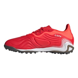 Chaussures de foot Adidas Copa Sense.1 Tf M FY6199 rouge oranges et rouges 1