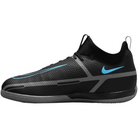 Nike Phantom GT2 Academy Df Ic Jr DC0815 004 chaussures de football le noir le noir 2
