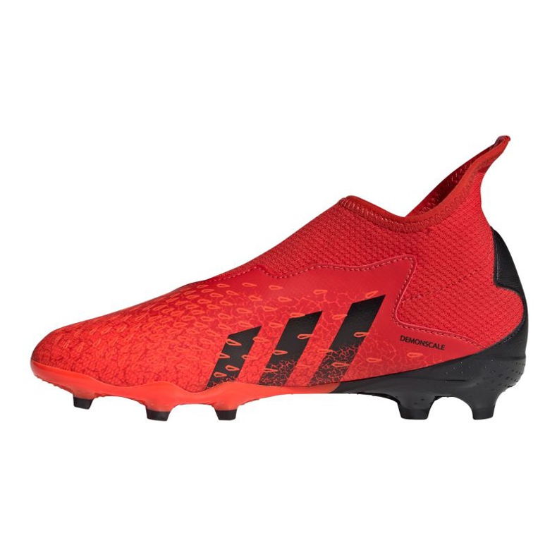 Chaussures de foot Adidas Predator Freak.3 Ll Fg Jr FY6296 multicolore oranges et rouges 1 Chaussures de foot Adidas Predator Freak.3 Ll Fg Jr FY6296 multicolore oranges et rouges 1