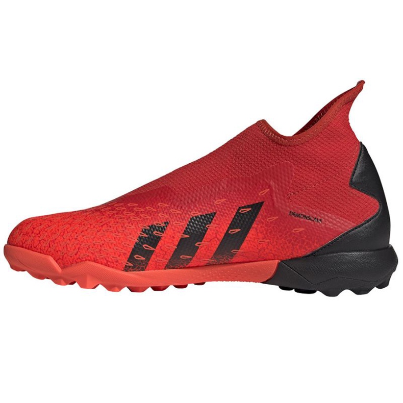Chaussures de foot Adidas Predator Freak.3 Ll Tf M FY6300 multicolore oranges et rouges 1