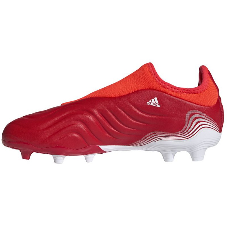 Chaussures de football Adidas Copa Sense.3 Ll Fg Jr FY6156 rouge oranges et rouges 1 Chaussures de football Adidas Copa Sense.3 Ll Fg Jr FY6156 rouge oranges et rouges 1