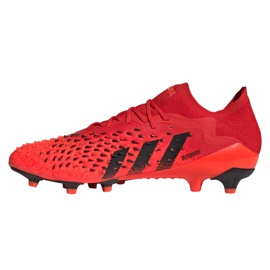 Chaussures de football Adidas Predator Freak.1 Low Ag M GZ2809 rouge oranges et rouges 1 Chaussures de football Adidas Predator Freak.1 Low Ag M GZ2809 rouge oranges et rouges 1