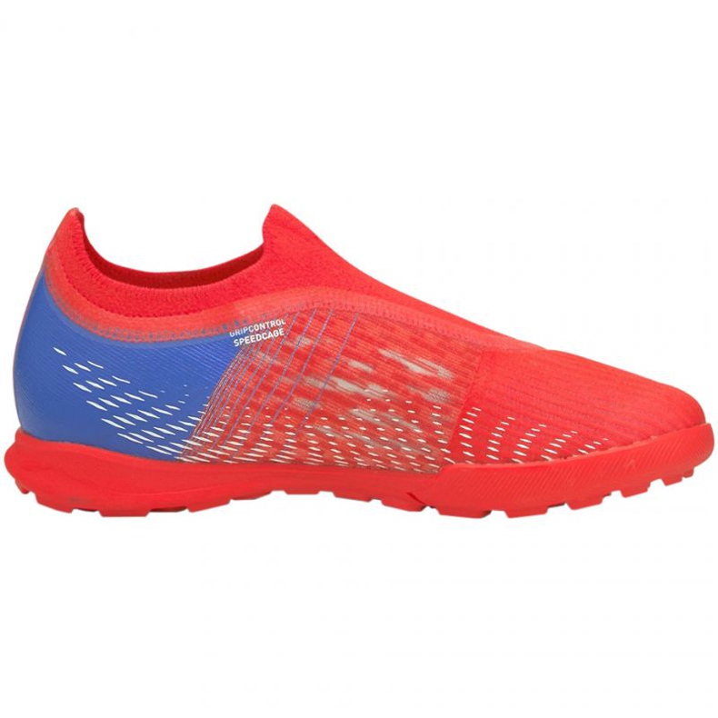Chaussures de foot Puma Ultra 3.3 Tt Jr 106531 01 rouge oranges et rouges 1 Chaussures de foot Puma Ultra 3.3 Tt Jr 106531 01 rouge oranges et rouges 1