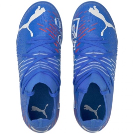 Chaussures de foot Puma Future Z 3.2 Tt Jr 106503 01 bleu bleu 3