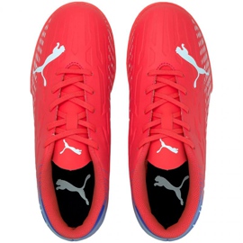 Chaussures de foot Puma Ultra 4.3 Tt Jr 106541 01 rouge oranges et rouges 1 Chaussures de foot Puma Ultra 4.3 Tt Jr 106541 01 rouge oranges et rouges 1