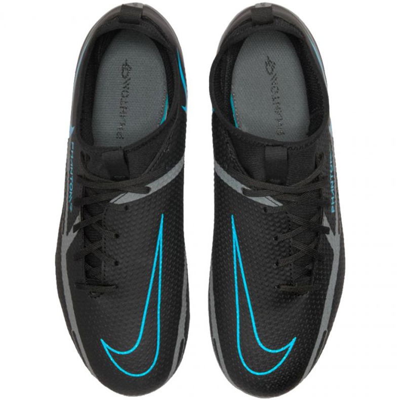 Chaussures de football Nike Phantom GT2 Academy Df FG / MG Jr DC0813 004 noir noir 1