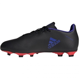 Chaussures de foot Adidas X Speedflow.4 FxG Jr FY3318 le noir le noir 1