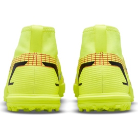 Chaussure de football Nike Mercurial Superfly 8 Academy Tf Jr CV0789-760 multicolore jaunes 2