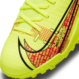 Chaussure de football Nike Mercurial Superfly 8 Academy Tf Jr CV0789-760 multicolore jaunes 6