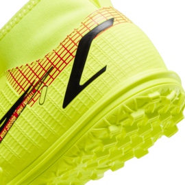 Chaussure de football Nike Mercurial Superfly 8 Academy Tf Jr CV0789-760 multicolore jaunes 7