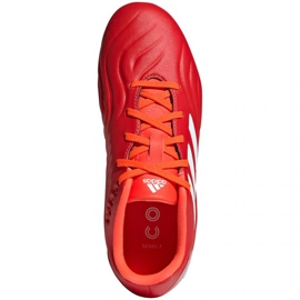 Chaussures de foot Adidas Copa Sense.3 Fg Jr FY6153 rouge oranges et rouges 1 Chaussures de foot Adidas Copa Sense.3 Fg Jr FY6153 rouge oranges et rouges 1