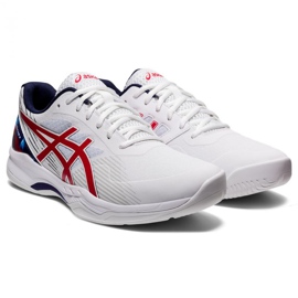 Asics Gel-Game 8 LE M 1041A290-110 blanche 1 Asics Gel-Game 8 LE M 1041A290-110 blanche 1