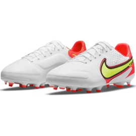 Nike Legend 9 Pro Fg Jr DA1335 176 chaussures de football blanc, éd. blanc 1