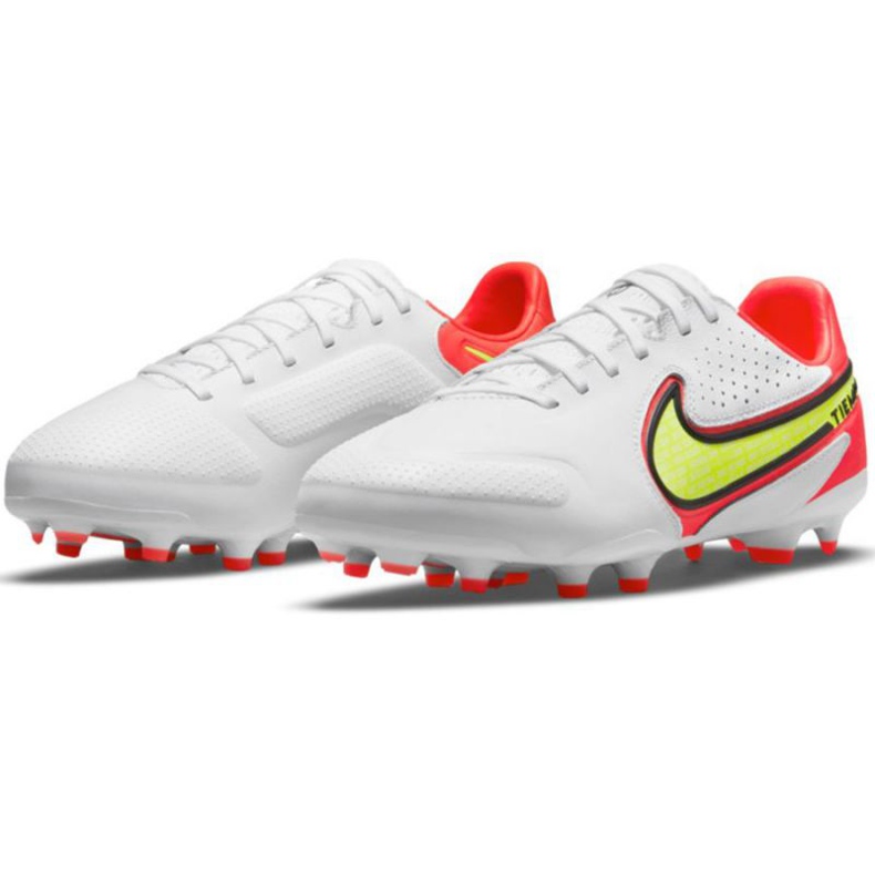 Nike Legend 9 Pro Fg Jr DA1335 176 chaussures de football blanc, éd. blanc 1