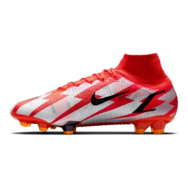 Nike Mercurial Superfly 8 Elite CR7 Fg M DB2858-600 chaussures de football blanc rouge oranges et rouges 1 Nike Mercurial Superfly 8 Elite CR7 Fg M DB2858-600 chaussures de football blanc rouge oranges et rouges 1