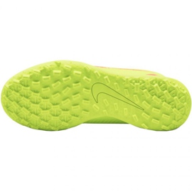 Nike Mercurial Superfly 8 Club Tf Jr CV0795 760 chaussures de football jaune jaunes 6