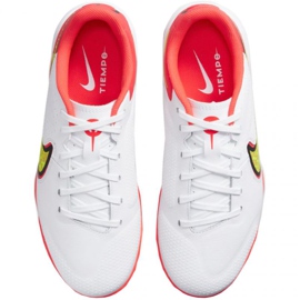 Nike Tiempo Legend 9 Academy Tf Jr DA1328 176 chaussures de football blanc blanc 1