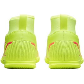 Chaussures d'intérieur Nike Mercurial Superfly 8 Club Ic Jr CV0792-760 jaune jaune 3