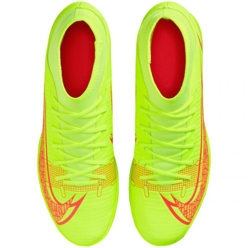 Nike Mercurial Superfly 8 Club Tf M CV0955 760 chaussures de football jaune jaunes 1