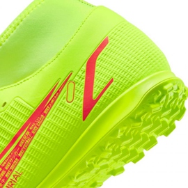 Nike Mercurial Superfly 8 Club Tf M CV0955 760 chaussures de football jaune jaunes 5