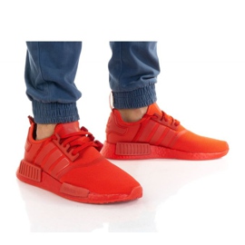 Chaussures Adidas NMD_R1 M FV9017 rouge 1