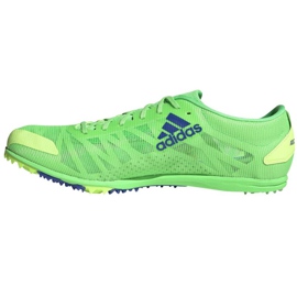Chaussures à crampons Adidas Adizero Xcs FZ2481 vert 1